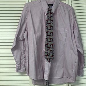 Club Room shirt w/tie